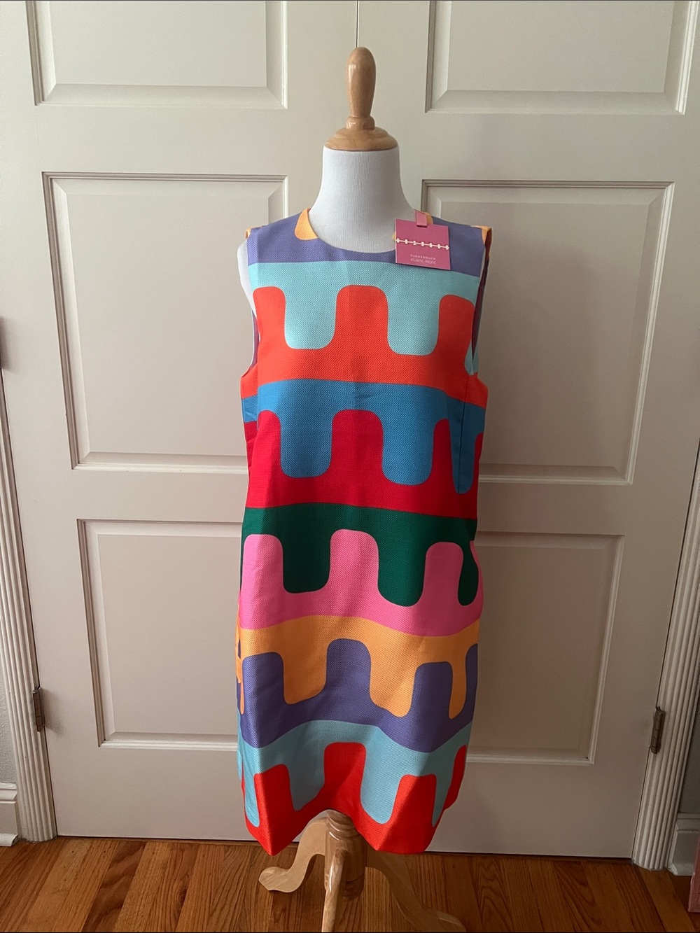 Tuckernuck x Atlantic-Pacific Marlowe Shift Dress Multi Color NWT medium - Picture 2 of 16